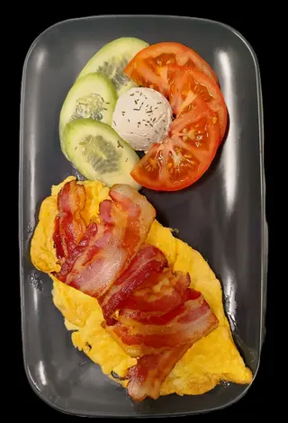 Omlet sa slaninom