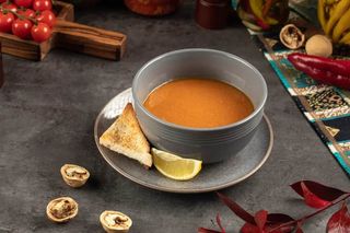 Крем-суп чечевичный