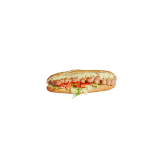 Sandwich saucisses de poulet