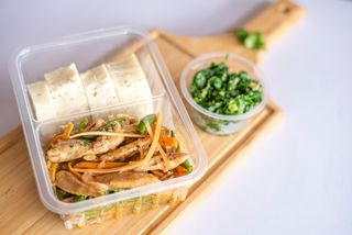 Chicken Stir-Fry + Ugali