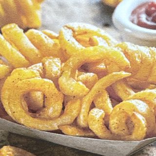 Patatine fritte a spirale medie