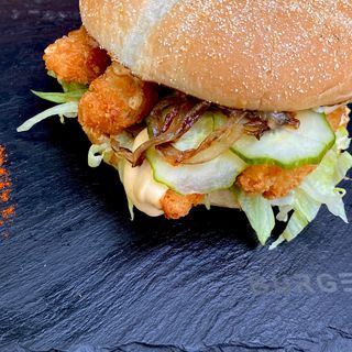 Burger Creveti tempura