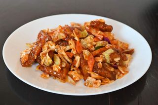 File oslića u tomato sosu