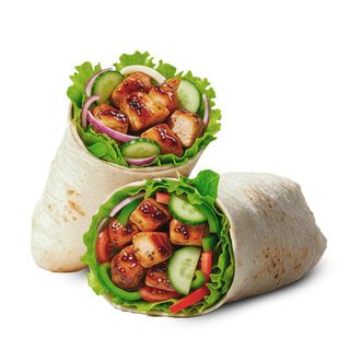 ვრაპი BBQ ქათმის სტრიფსები