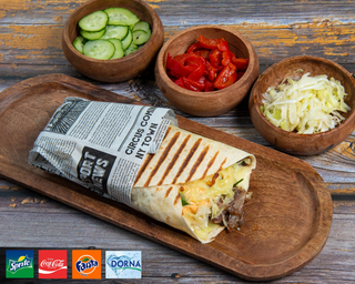 shaorma cheese medie vita-berbecut + bautura