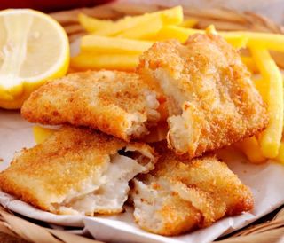 Pané De Filet De Mérou Sauce Citron 