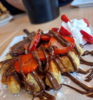 Gofre Con 2 Ingredientes