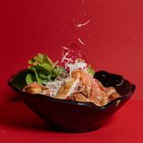 salade césar au saumon fumé