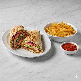 Menú kebab especial xl