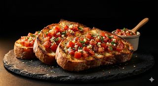 Bruschetta With Tomatoes