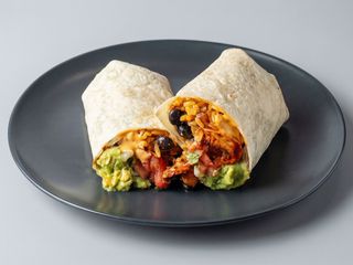 Burrito Mexicano De Setas Al Pastor