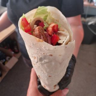 Tortilla falafel