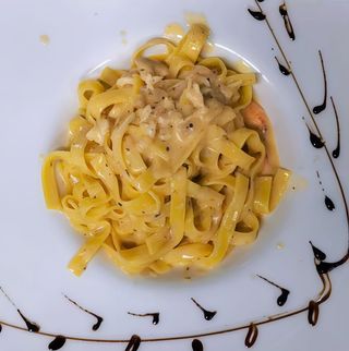Fettuccine Mamma Mía Con Nata