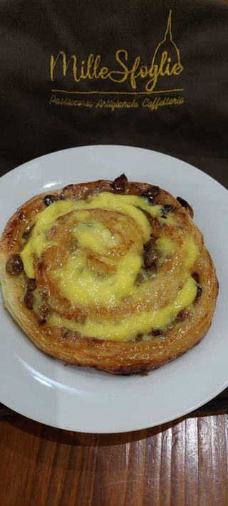 Girella crema e uvetta