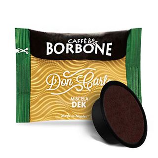100 Capsule Borbone Don Carlo Dek Compatibili A Modo Mio