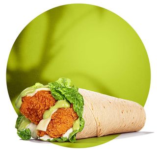Lime Chicken Wrap