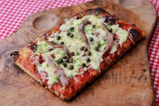 Pizza 1/4 Plateau Anchois