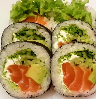 Futomaki krewetka w tempurze 6szt