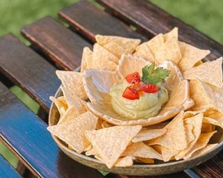 Nachos com Guacamole