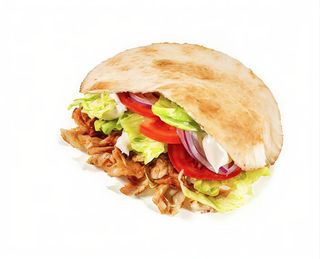 Doner Kebab De Pollo Solo Carne