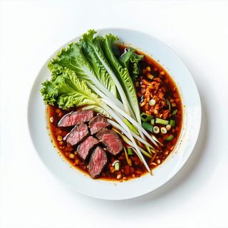 033. Manzo bollito in olio piccante