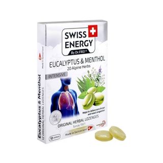 Swiss Energy Herbal Lozenges Eucalyptus and Menthol 20s Alphine