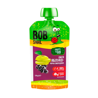 Пюре Bob Snail Яблуко-Смородина 120г