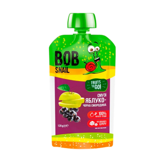 Пюре Bob Snail Яблуко-Смородина 120г
