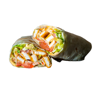 Wrap con pollo fritto