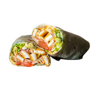 Wrap con pollo fritto