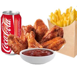 Menu Alitas de pollo