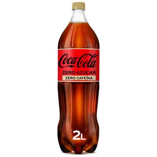 Coca Cola Zero Azúcar Zero Cafeína botella 2L.