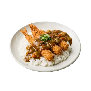 23. Katsu de Camarão com Caril