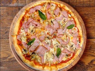 Піца Прошуто та гриби 35 см / Prosciuto &Funghi (550g)