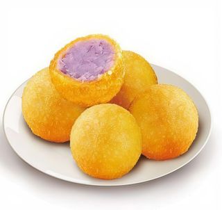 Buñuelos de boniato dulce (5 uds.) 香芋地瓜球