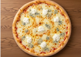 Pizza cuatro quesos (26 cm.)