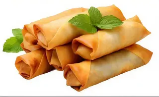 Spring rolls wege