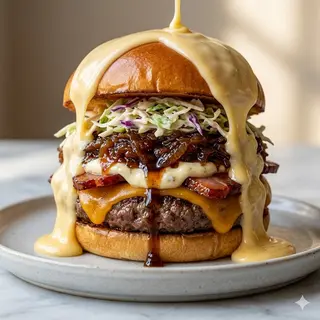 Burger Cheese Bomb