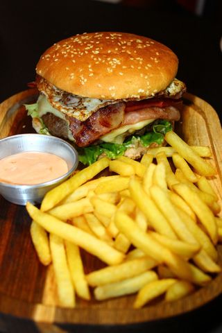 X Tudão com batata frita