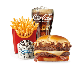Menú Completo McExtreme Pulled Pork Doble 