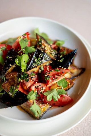 Salată de vinete crocante