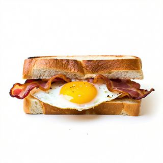 41. Bocadillo De Bacon Con Huevo