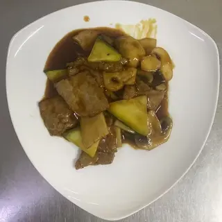 Ternera Con Salsa De Ostras