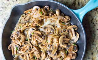 Жареные шампиньоны