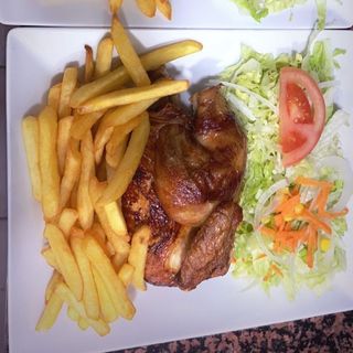 Menú 13 1/2 Pollo Asado