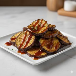 Berenjenas Con Miel De Caña (Ración)