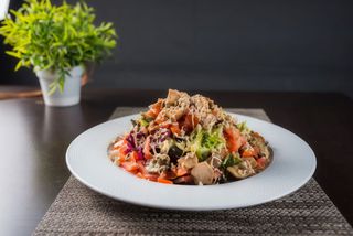 Ensalada Templada De Boletus Y Foie