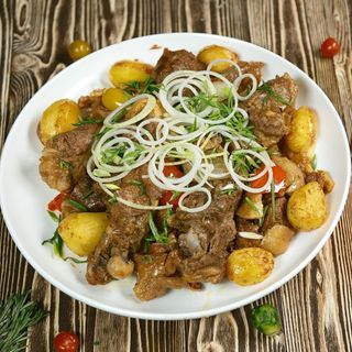 Казан Кебаб на 7-8 персон. (ребра телятины)