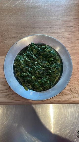 Spinaci burro e miso