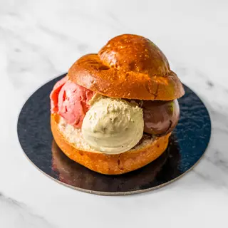 Brioches con gelato